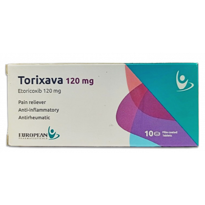 TORIXAVA 120 MG ( ETORICOXIB ) 10 FILM-COATED TABLETS